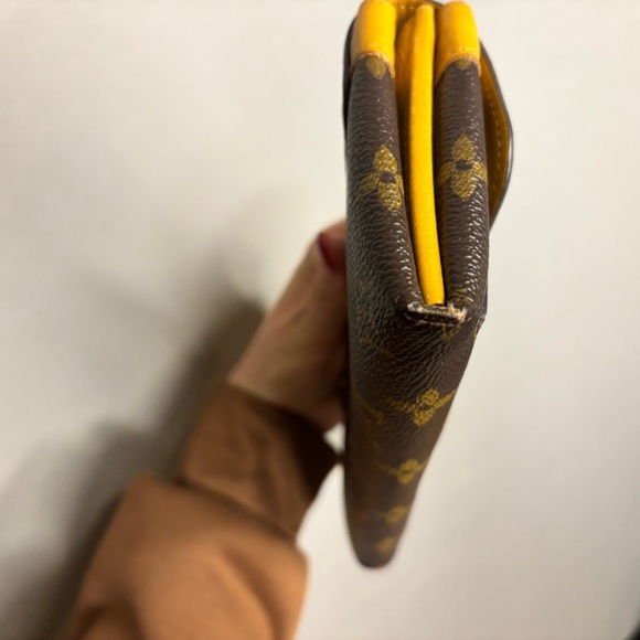 Louis Vuitton Brown and Gold Monogram Wallet - Picture 7 of 16